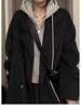 Women's Minimalist Woolen Coat - Double-Faced Cashmere, Long, Thickened, 2025 Autumn/Winter Collection