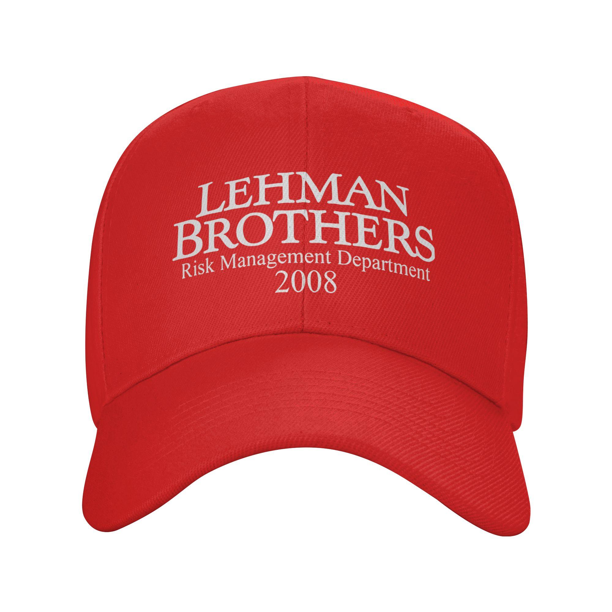 

Summer Casual Baseball Cap Risk Management Department 2008 Lehman Brothers Kpop Rock Hip Hop Hats For Couple Baseball Caps One Size
