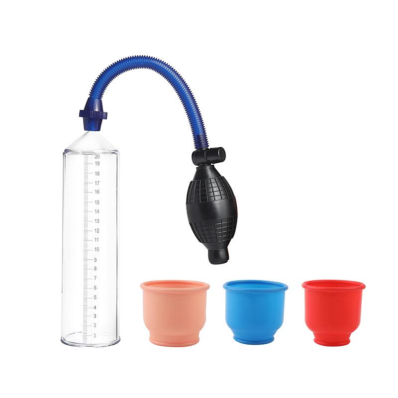 Male Enhancement Device Accessories: Silicone Leather Case & Rubber Suction Ball