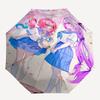1pc Outdoor Umbrella with Anime Characters, Automatic Opening/Closing, Portable 3-Fold Design, 8-Rib Iron Frame, Perfect Gift for Fans, Travelers