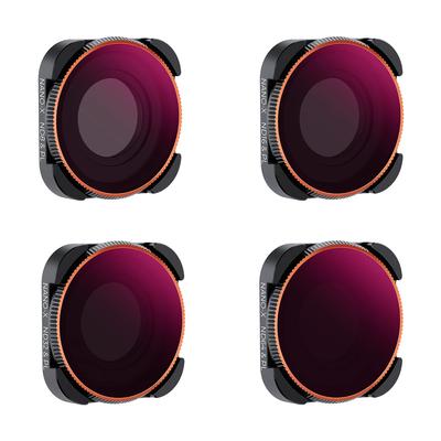 Σετ Φίλτρων Concept για GoPro Hero 9 Black Κατασκευασμένο στην Ιαπωνία Οπτικό γυαλί AGC νανοεπίστρωση Ανθεκτικό σε νερό, λάδι, γρατζουνιές απευθείας K&F 12/Hero 11/Hero 10/Hero