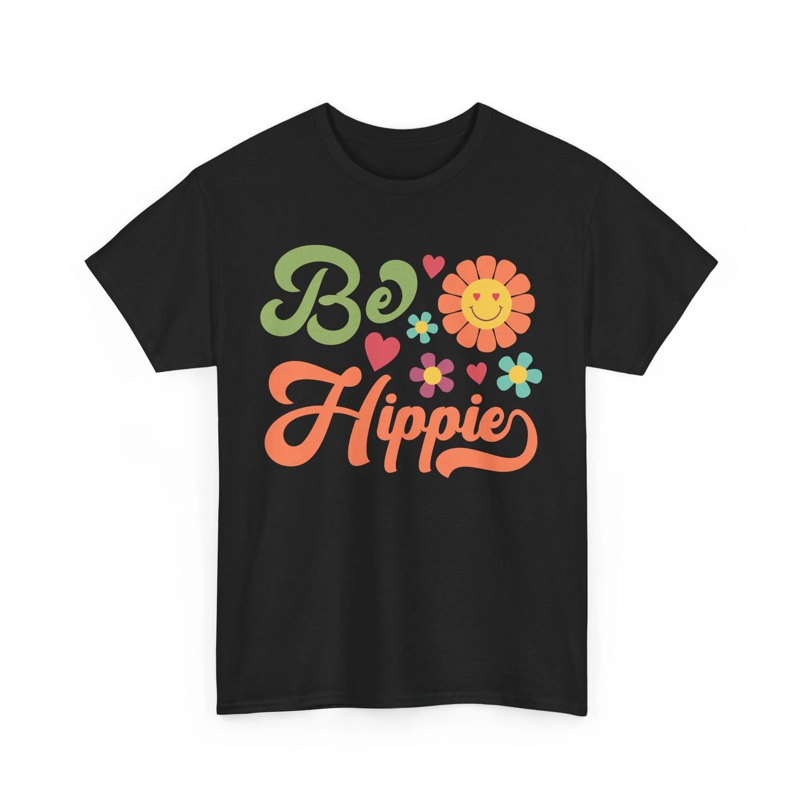 Hippie Soul T-Shirt | Bohemian Peace & Love Tee | Be hippie Shirt 3XL