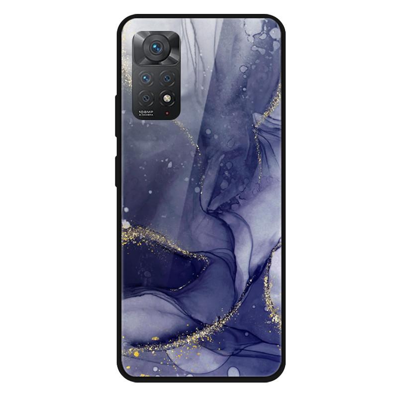 Fashion Glass Cover For Xiaomi Redmi Note 10 / Note 11 / Note 12 Case Tempered Glass Covers for Xiaomi Redmi Note 12 4G Case