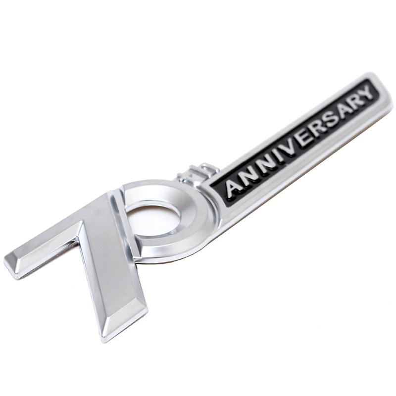 ABS Chrome 70th Style Side Emblem Sticker For Toyota Land Cruiser 100 200 300 FJ200 LC300 Prado LC120 120 150 LC150 Accessories