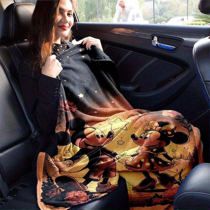 1pc Mickey Printing Blanket - Soft, All-Season Throw for Living Room, Bedroom,Personalized Gift with Adorable Cartoon Design