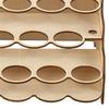M-Modern-Model Paint Organizer Simple Multi-Layer Delicate Convenient Paints Holder DIY Pigments Shelf With Multiple Slots