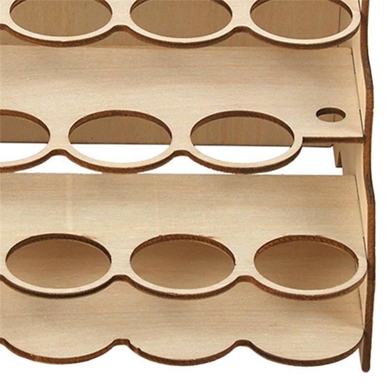 M-Modern-Model Paint Organizer Simple Multi-Layer Delicate Convenient Paints Holder DIY Pigments Shelf With Multiple Slots