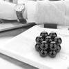 Factory Outlet Magnet Ball Black Sphere Ferrite Magnetic Ball Magnetic Palm Stone Bracelet Beads Polishing Ball Game Men Jewelry