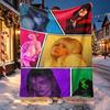 Billie Eilish Pattern Blanket for Home Decoration, Bed, Sofa, Car Travel, Camping, Suitable for All Seasons, Birthday Christmas Gift