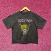 Iggy Pop Real Wild Child Punk Rock Crop Top L