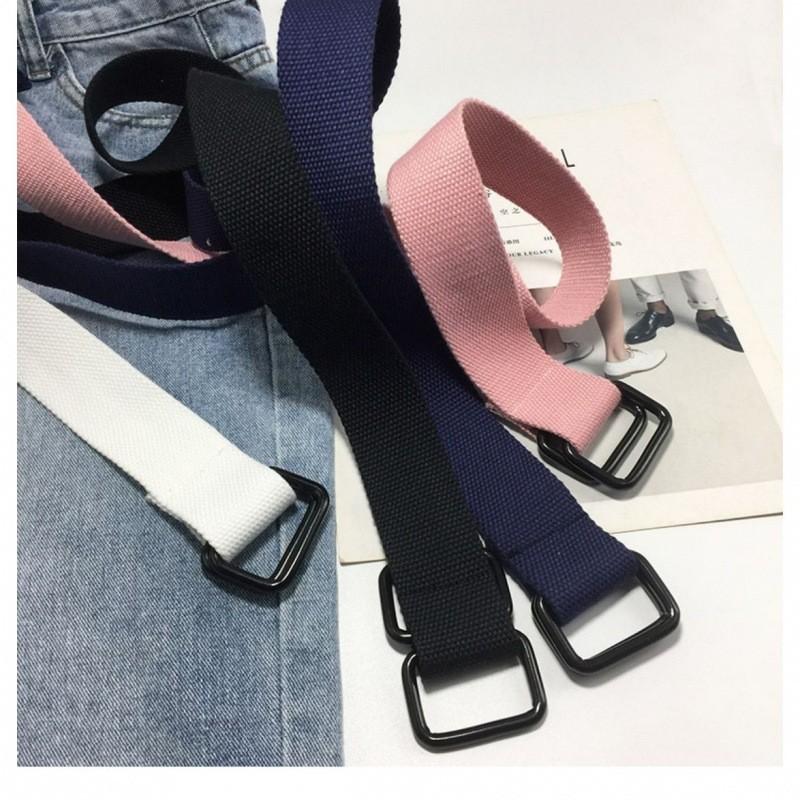 Canvas Quality Belt For Students Multisize Options Perfect For Casual And Formal Styles