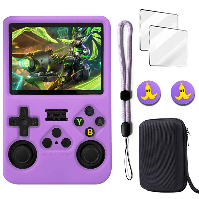 Protective case For R36S Silicone Case Soft 360° drop protection Case For R36s Handheld Game Console Accessories 5