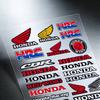 AAADL1 FOR HONDA HRC H WING Waterproof Reflective Motorbike Stickers Easy Peel Removable Decals for Motorcycle Car
