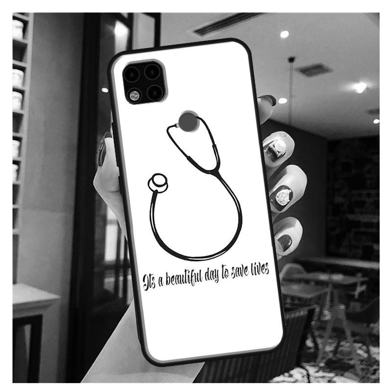 

Мягкий чехол для Xiaomi Redmi Note 11 Pro Note 10 Pro Note 9 Pro 10S 9S 8T 9A 9C 9T с изображением доктора и медсестры Redmi Note11Pro Plus