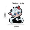 Cat Ear Boy Anime Drip Oil Brooch - Alloy Cartoon Character Badge for Clothing & Backpack Accessory