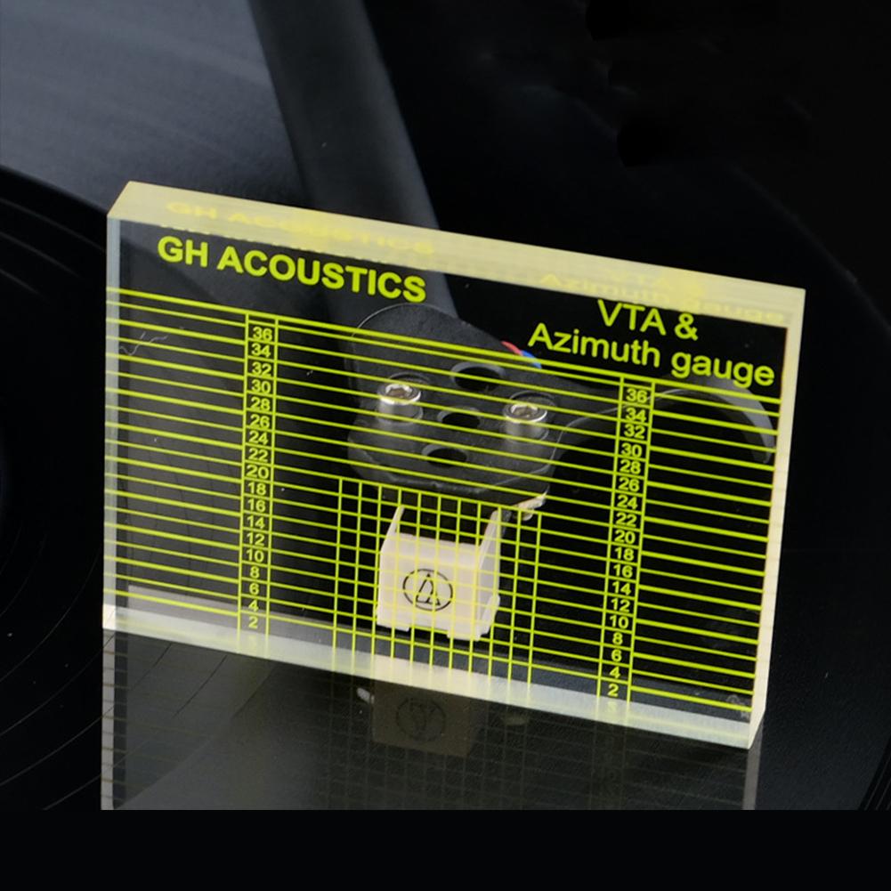 

Картридж для проигрывателя Тонарм VTA Баланс Измерительный Азимут Горизонтальная Регулировка Линейка Инструмент Для LP Винилового Проигрывателя Фонограф