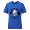 Funny Panda Gym Print T-Shirt Summer Tees for Men Women O-neck Casual Short Sleeve Weightlifting Installing Muscles Fashion Tops