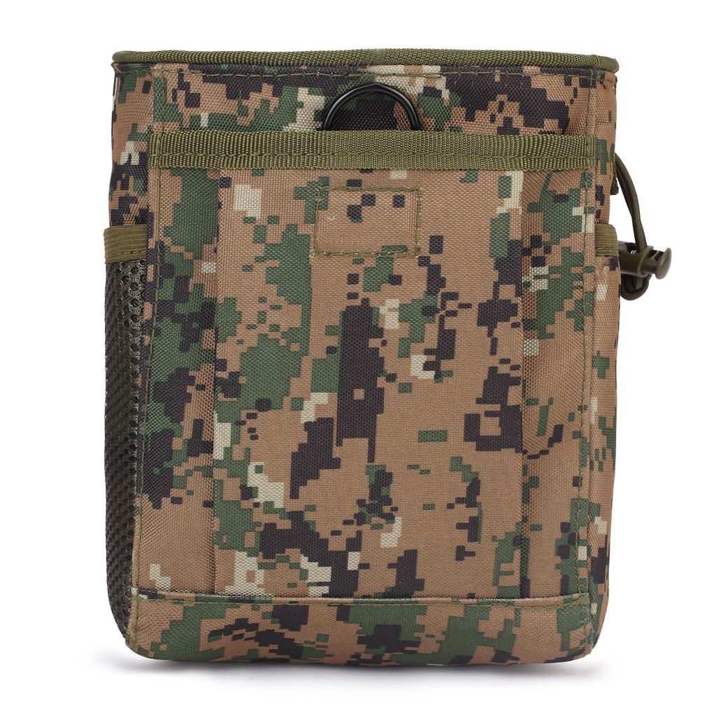 Small recycling bag miscellaneous storage bag camouflage construction site work outdoor hiking tactical waist bag lightweight