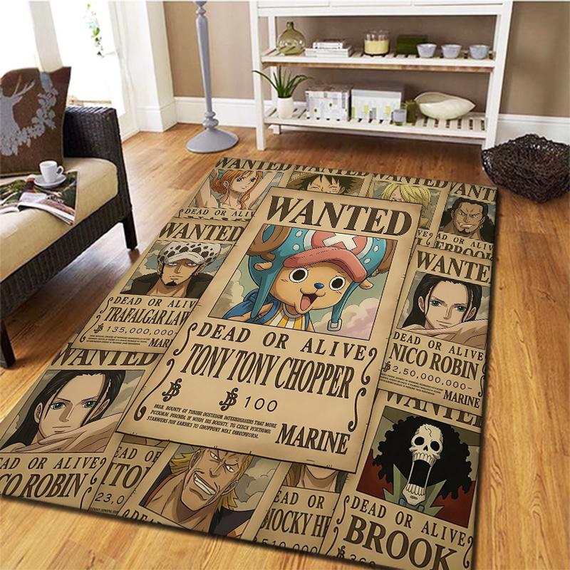 One Piece Art Carpet Rug For Living Room Bedroom Home Sofa Decoration Kids Play Nonslip Floor Mat