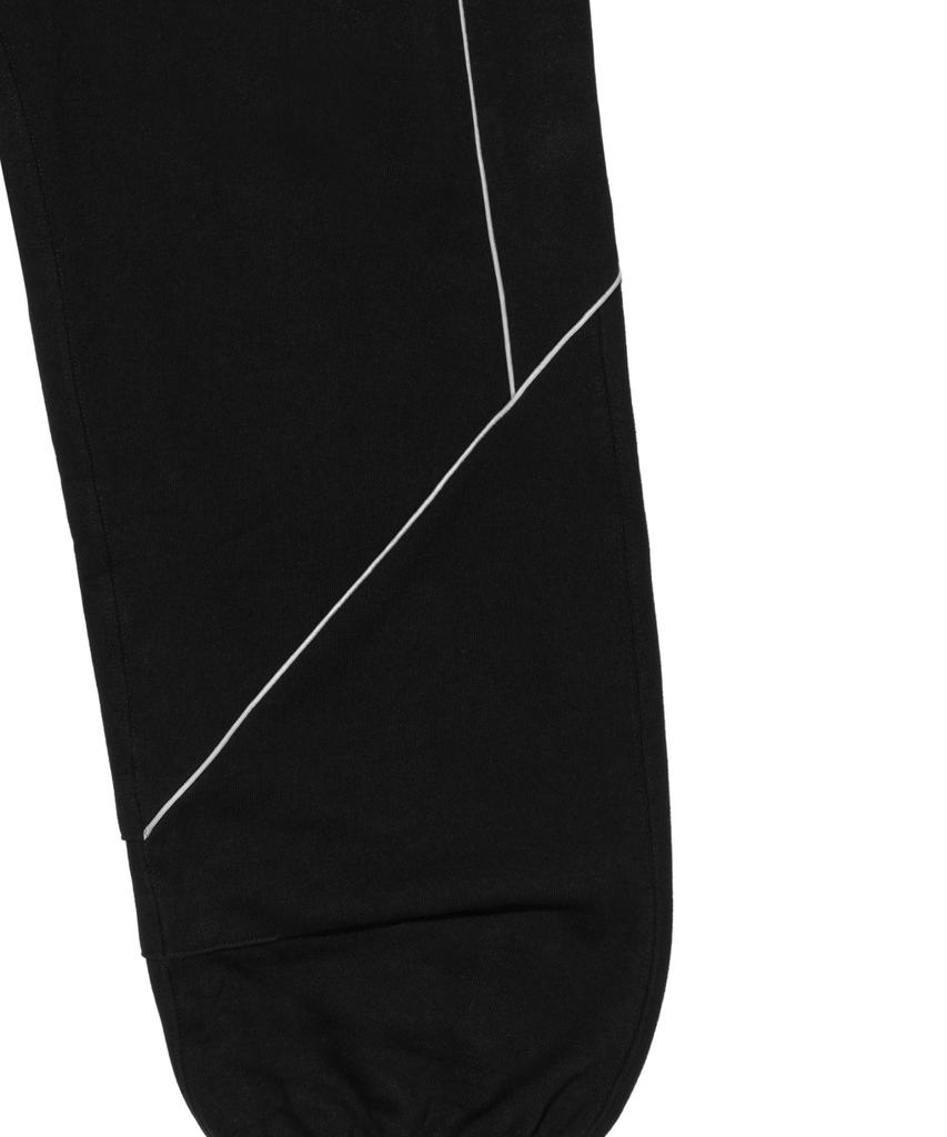 Loghideumatin Lm Blocking Reflective Piping Sweat Pants (Black)