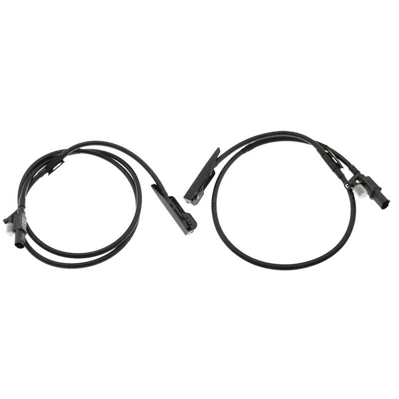 Powerful 1Pair Car Front Windshield Windscreen Washer Nozzle Jet Hose 2219081 32219082 For Volvo XC90 2016- Heated Nozzle Ac