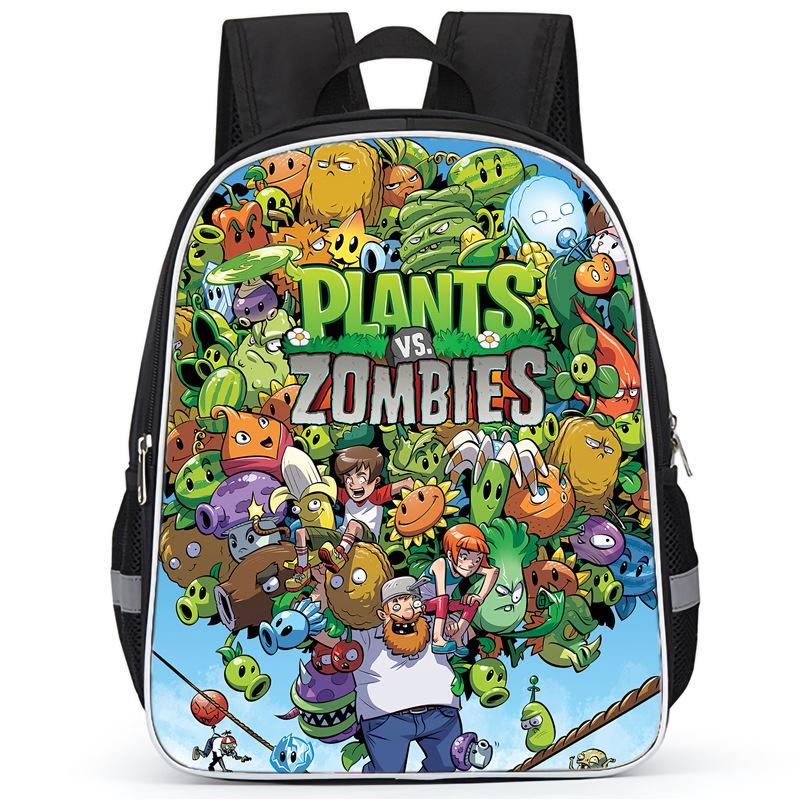 Plants Vs. Zombies Plants Vs. Zombies Anime Backpack Student Bag