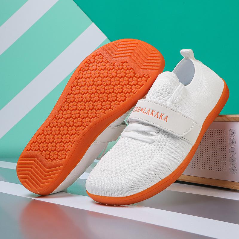 Comfortable Unisex Wide Toe Sports Shoes – Breathable Soft Sole Flyknit for Fitness & Barefoot Feel