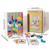 Holzklötze Puzzle Knobelspiel Spielzeug Fesselndes Holzpuzzle-Spiel für Kinder Jugendliche Kinder Geburtstagsgeschenk