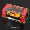 Burago 1:43 2024 Ferrari 499P #83 Legierungs-Rennwagenmodell 24h Le Mans Rennen Diecast Fahrzeuge Spielzeug