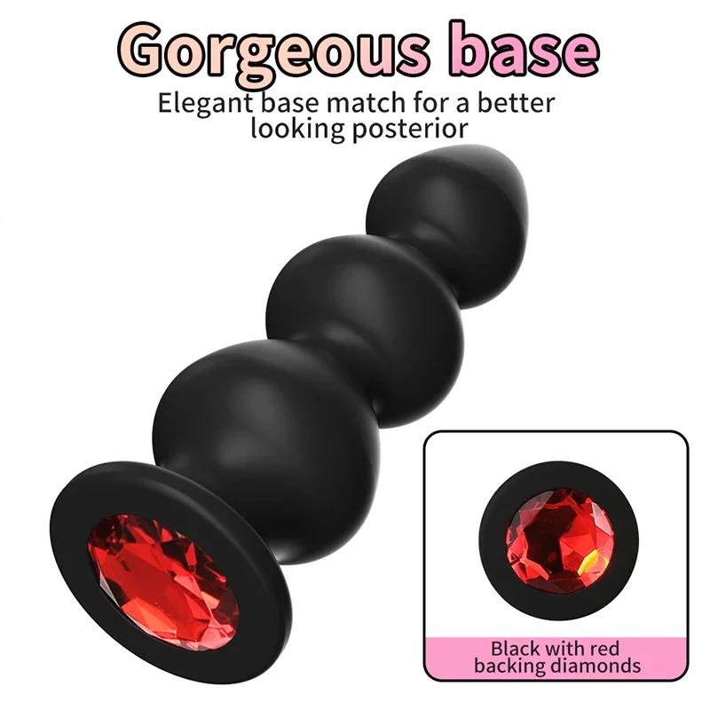 Butt Plug Dildo Masturbation Anals Vaginal Plug For Different Size Erotic Anus Plug Adult Sex Toys Woman Men Anal Dilator