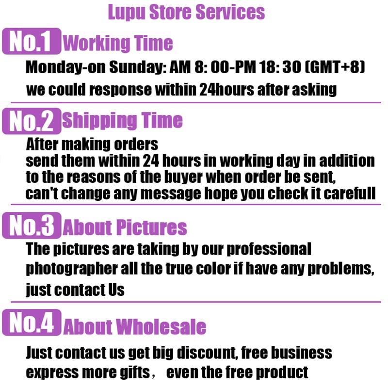 LUPU 80CM Super Long Straingt Drastring Ponytail Synthetic Hair Extensions Black Brown Pony Tail Heat Resistant Fiber