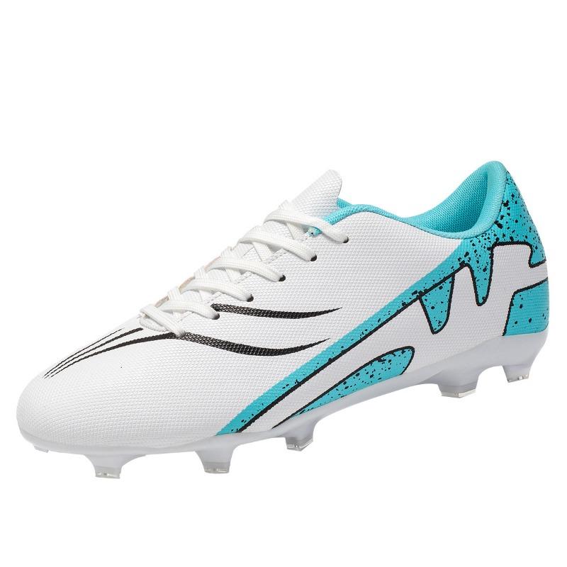 Flache Fußballschuhe für Kinder, Jungen und Schüler, Mädchen, bei gebrochenen Nägeln, grüne Trainingsschuhe, Fußballschuhe für Vereinsspiele