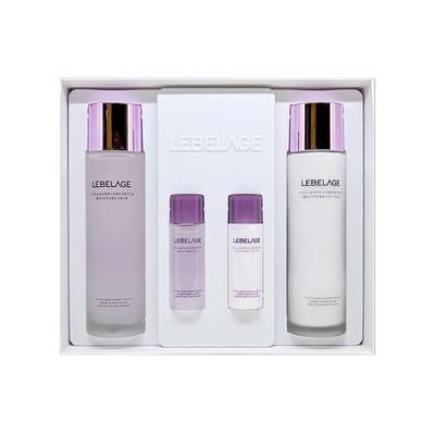 Kollagen + Grüner Tee Feuchtigkeits-2-Stufen-Set (Toner & Emulsion)