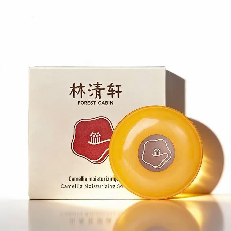 Lin Qing Xuan Camellia Moisturizing Soap