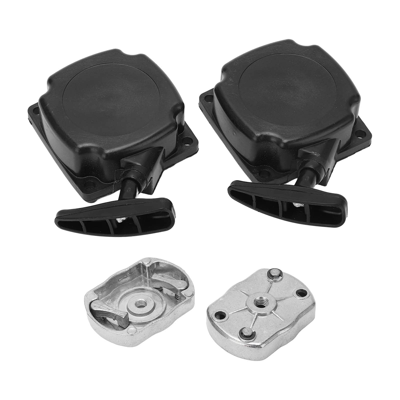 

2-Piece Engine Recoil Pull Start Assembly Tool Replacement with Rewind Recoil Starter and Claw Pole Cog for Dirt Bikes and Choppers