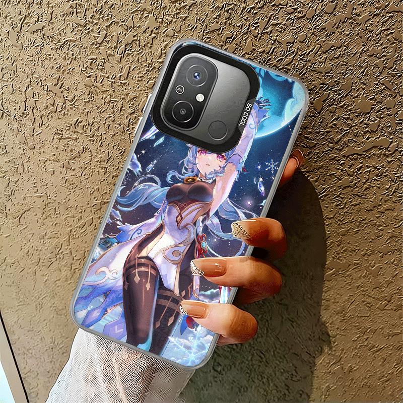 Genshin Impact Ganyu Shockproof Phone Case for Xiaomi Poco X7 X6 X5 X3 Pro F7 Ultra M8 Redmi 15C 15 14C 13C 12C 10C 13 12 10