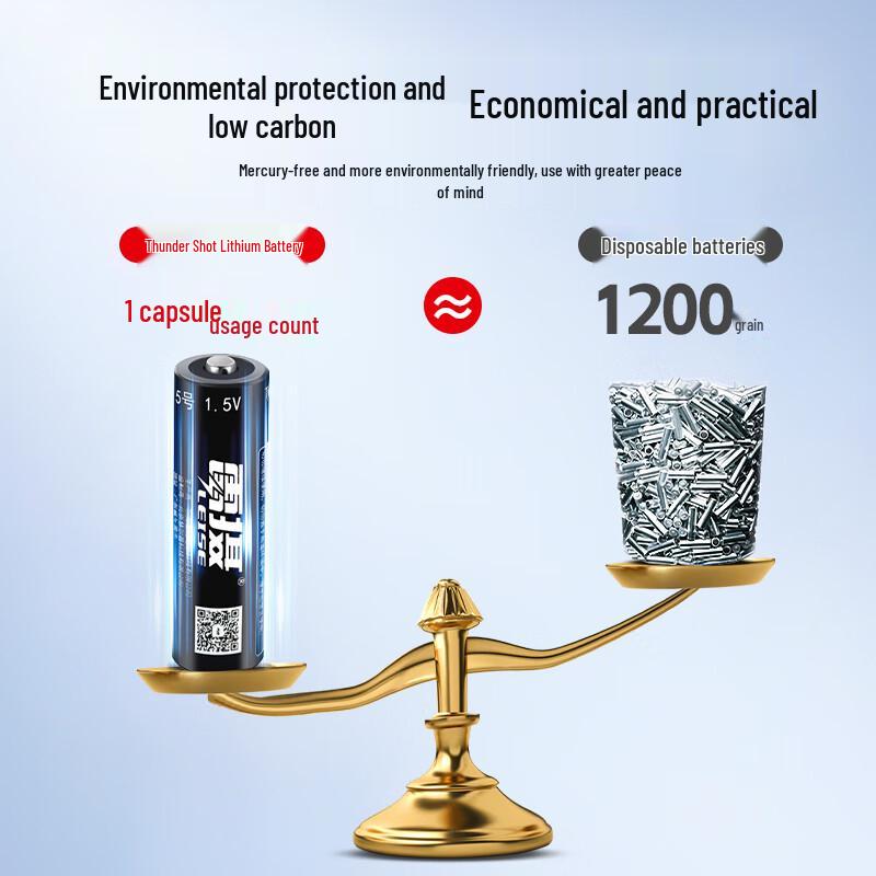 LEISE Type-C Rechargeable Li-ion Batteries CN plug (adapter included)