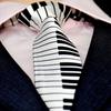 Classic Keyboard Piano Men Necktie Tie Music Tie Casual