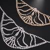 European and American Exaggerated Rhinestone Mask Personality Advanced Sense Pearl Mask Ball Mask