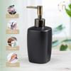 Shampoo Dispenser for Bathroom | Soap Dispenser for Kitchen | Handwash Bottle for Wash-Basin | Liquid Dispenser | Bathroom Accessories | 380ml (Black)