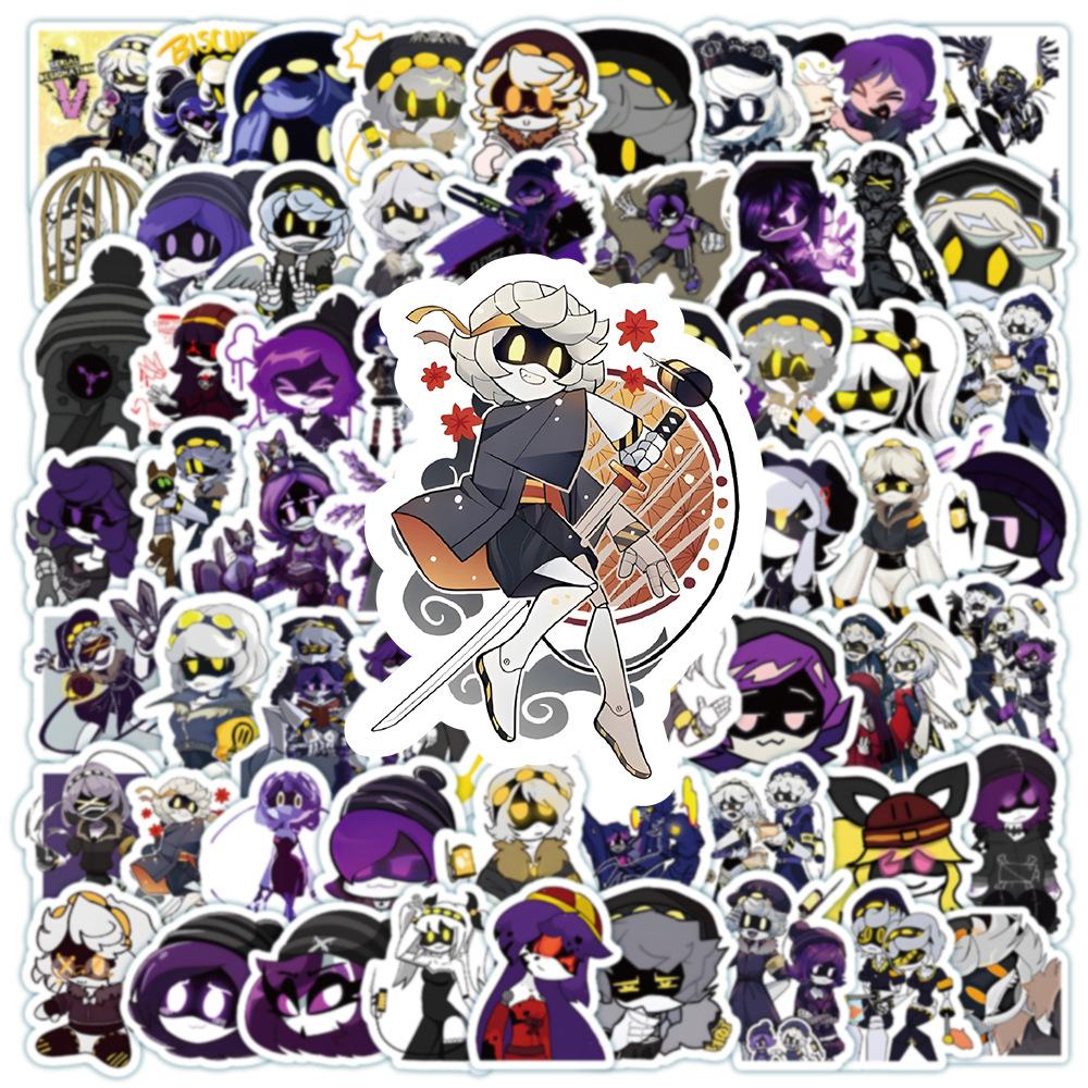 10100Pcs Cartoon Anime Murder Drones Cute Funny Graffiti Stickers Personality Cool Creative Decorative Scrapbook Decal Kids Toy