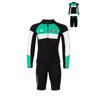 MORGEN SKY Kids Wetsuit 2.5mm QS740 (Green, XL)
