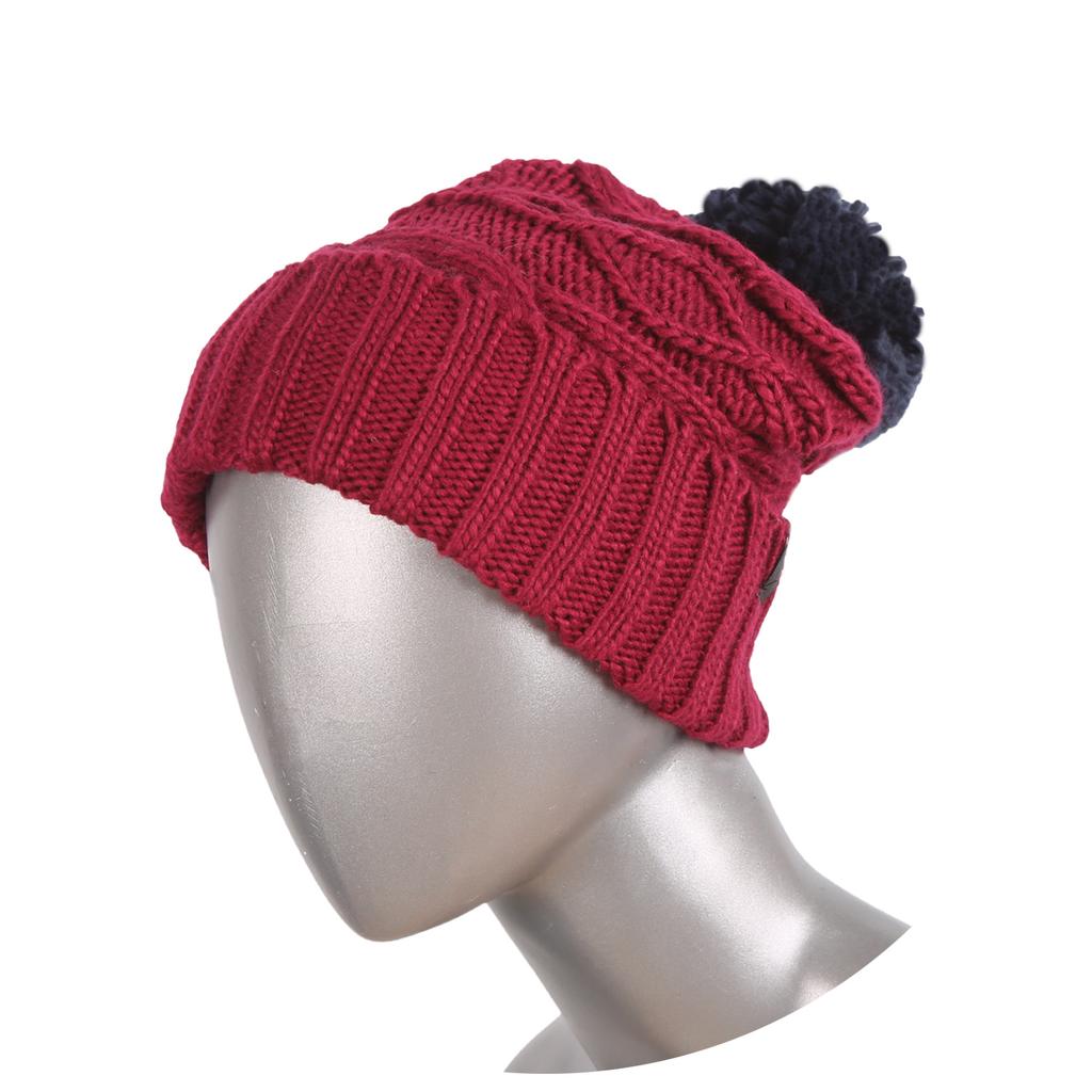 SUGAPOINT Handmade Rain Beanie. Unisex. Raspberry