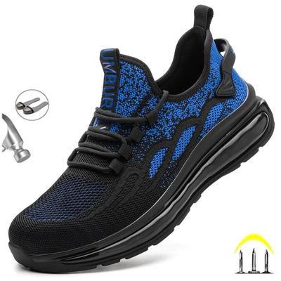 Size 40-50 Indestructible Safety Shoes Men Work Sneakers Light Security Boots Men Puncture-Proof Work Boots Steel Toe Shoes
