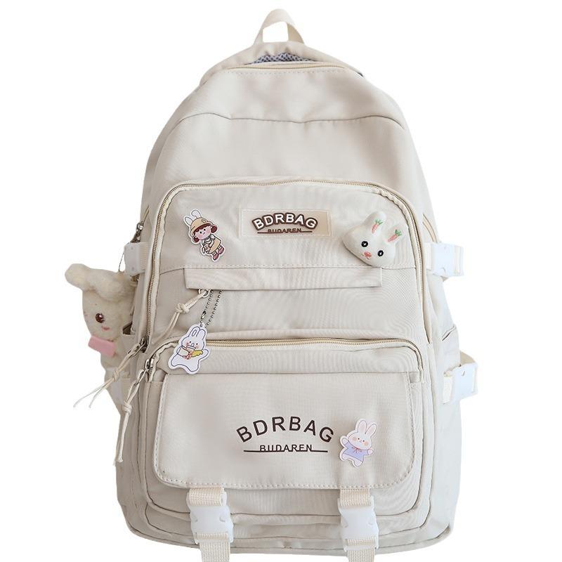 Children's Primary School Students and Girls Make Up Lessons for Two-piece Backpacks for High School Students and College Students Backpacks