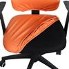 For PU Leather Chair Seat Cover Slipcover Elastic 38-52cm for Home Office Hotel Chair Seat Cover Dining Seat Protector Slipcover