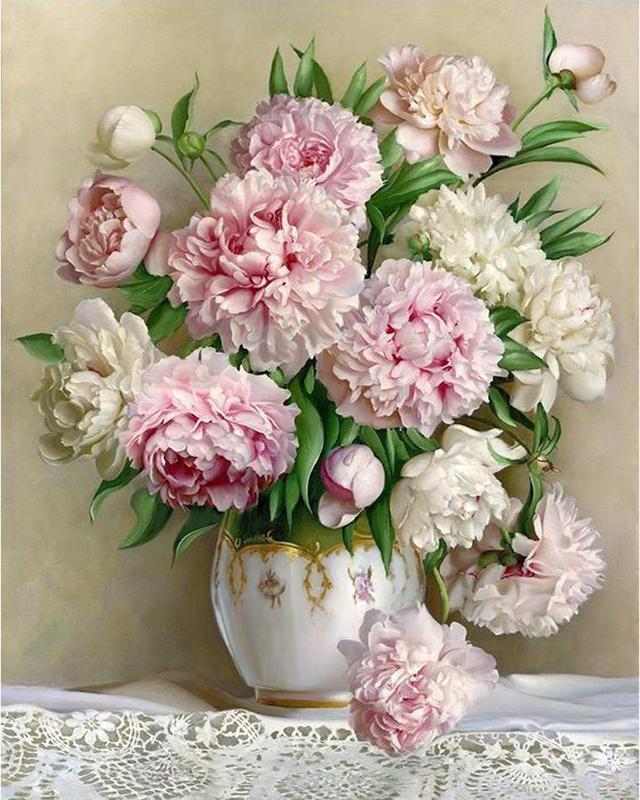 Diamond Painting New Flowers 5D DIY Diamond Embroidery Full Set Sale Landscape Rhinestones Diamond Mosaic Handicraft