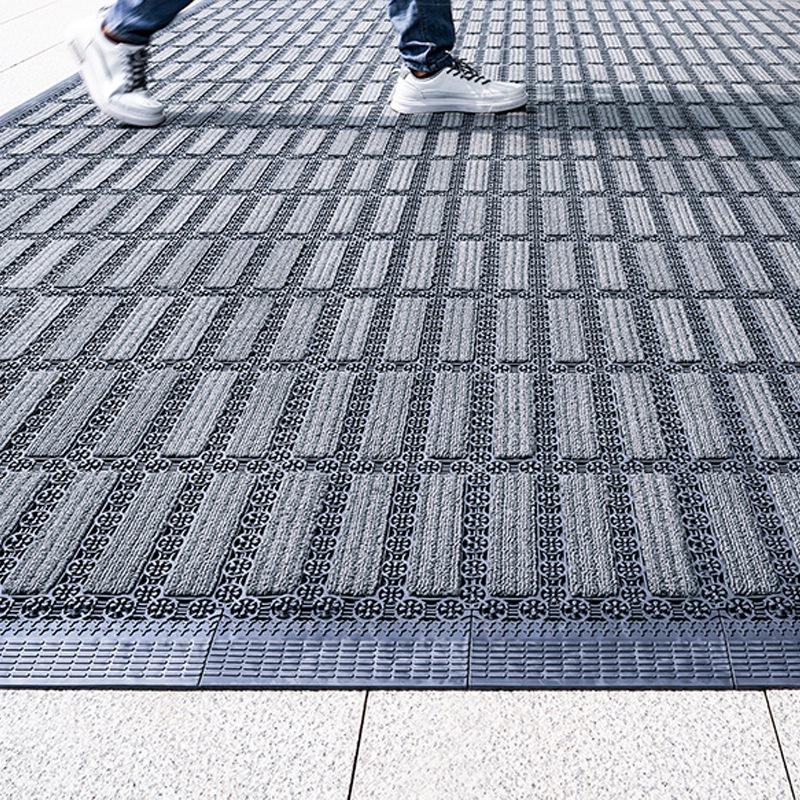 Waterproof Anti-Slip Entrance Doormat for Offices & Hotels - Dust Removal Carpet