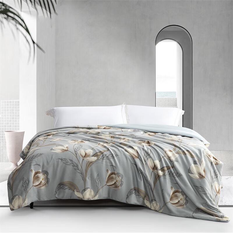 

Mercury Home Textiles Lyocell Tussah Silk Summer Quilt