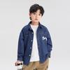 Zuoxi Boys' Long Sleeve Denim Shirt